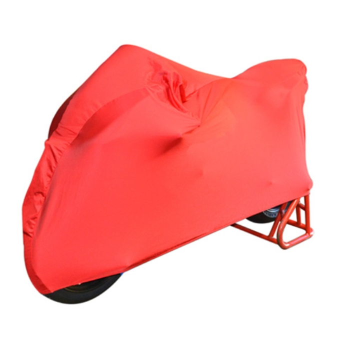 OJ Telo Coprimoto Bike Cover - Impermeabile, Grigio, Con Cinghie E Foro Lucchetto