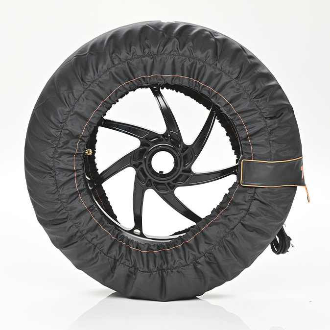 Termocoperta performance per super-moto nero